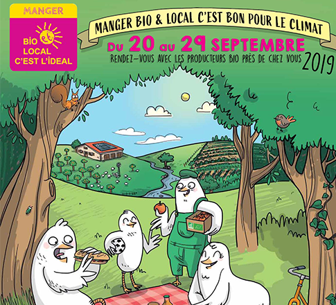 Biocoop soutient la campagne « Manger bio et local, c'est l'idéal » du 20 au 29 septembre Biocoop soutient la campagne « Manger bio et local, c'est l'idéal » du 20 au 29 septembre